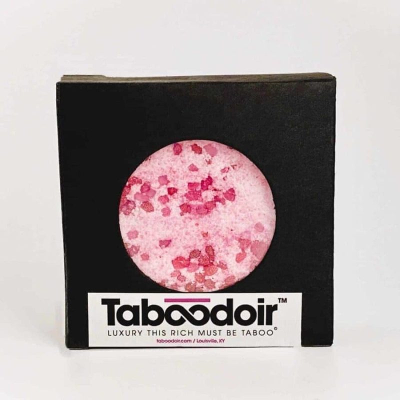 Tranquil Sea Salt Bath Pleasure in black box packaging