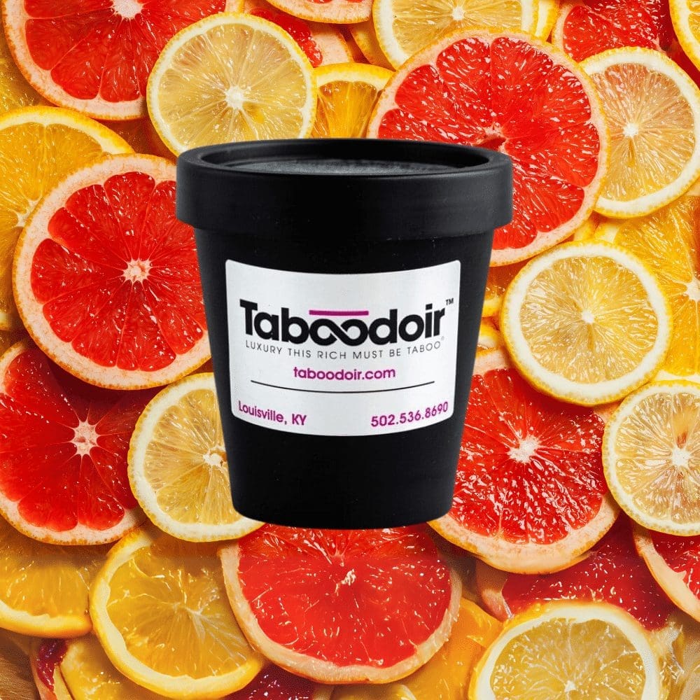 jar of whipped citrus shea body butter