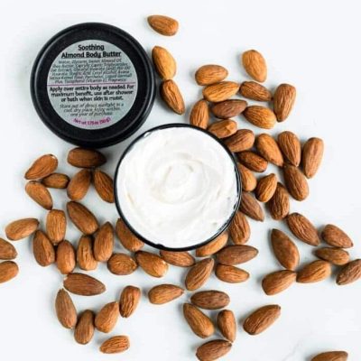 jar of Soothing Almond Body Butter