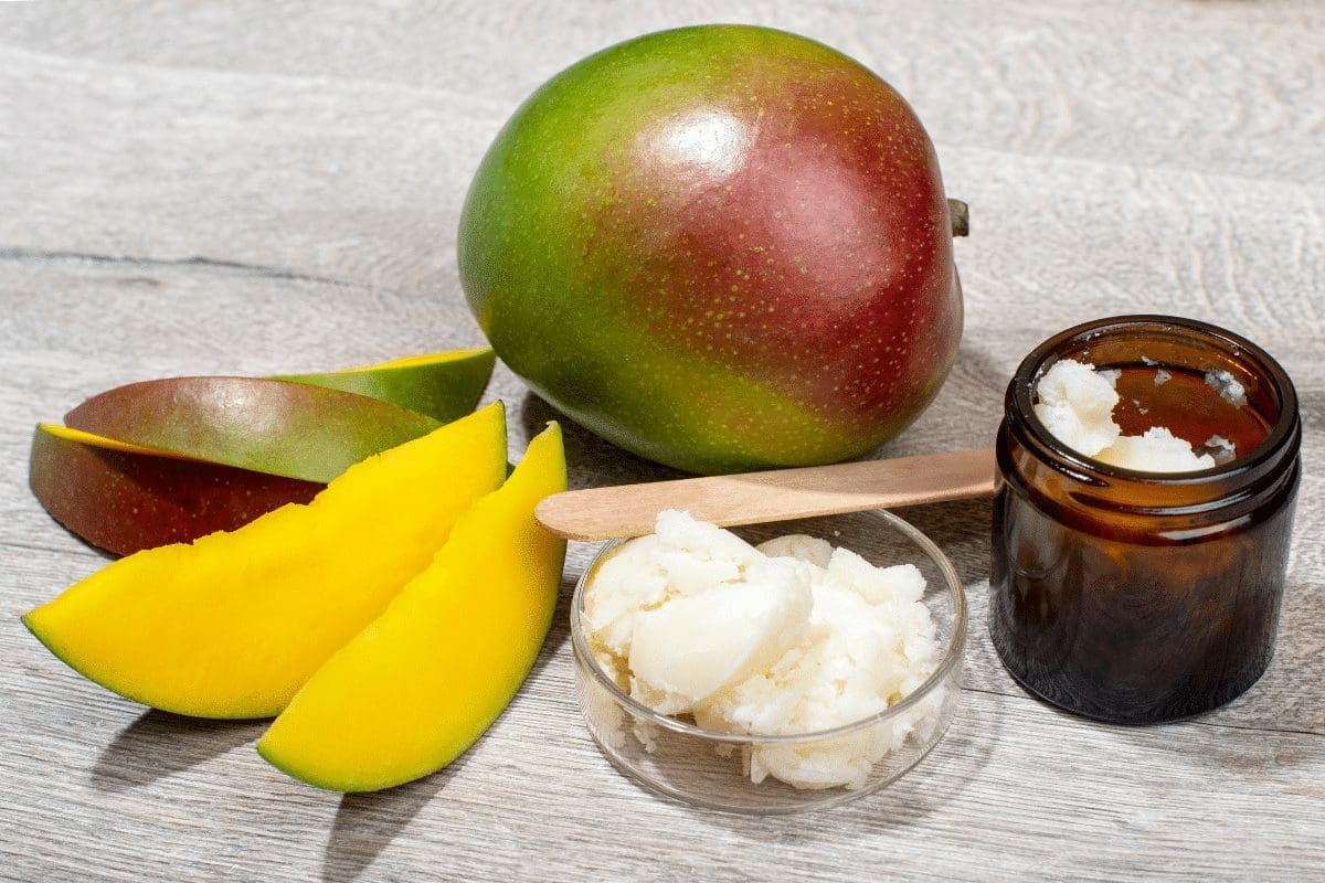 Raw mango butter for skin care