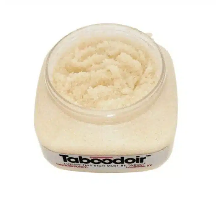 Open jar of Smooth Seduction Butter Polish