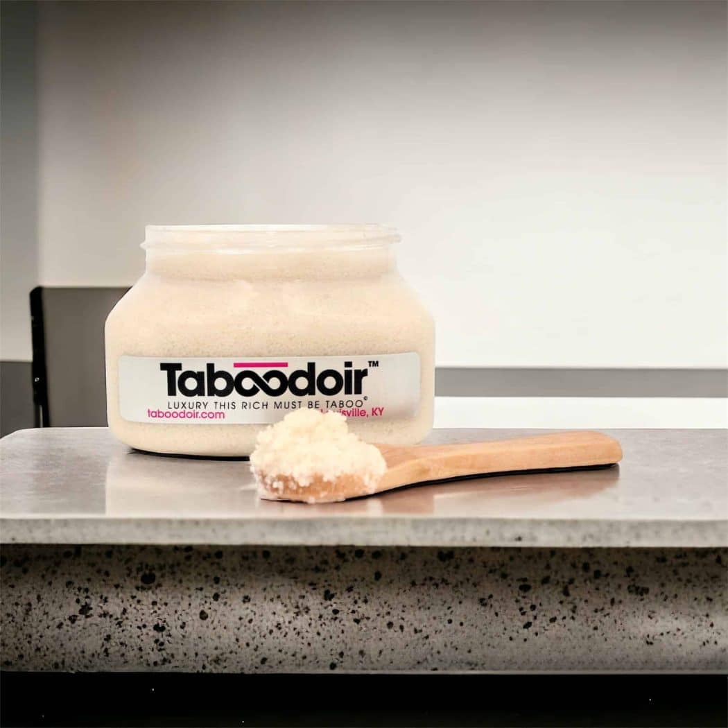 open jar of Taboodoir Smooth Seduction Butter Polish