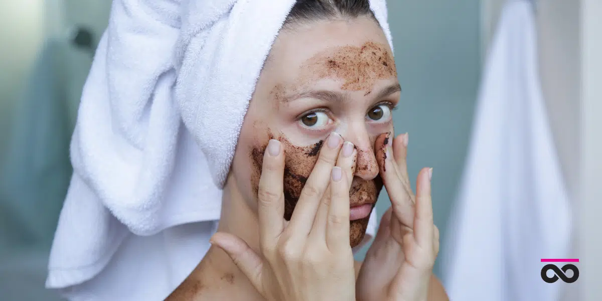 Skincare Myths busted - Exfoliating face