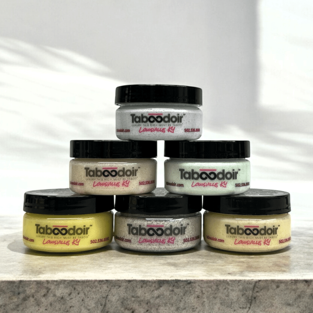 Scrubs included in the Sensual Scrub Soiree Set