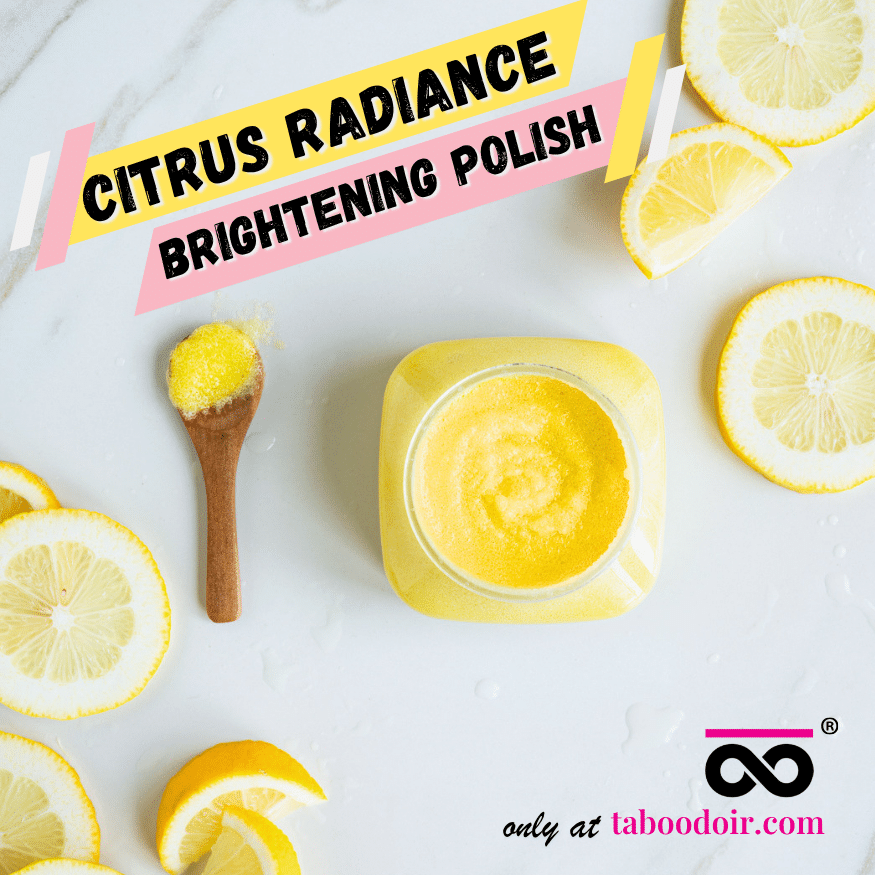 Jar of Citrus Radiance Brightening Polish