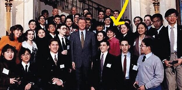 Nan Along With a Group of People With Clinton Copy